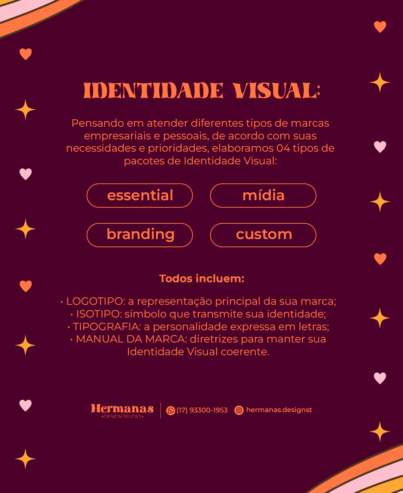 Identidade Visual (logotipo, símbolo, cartão de visita)